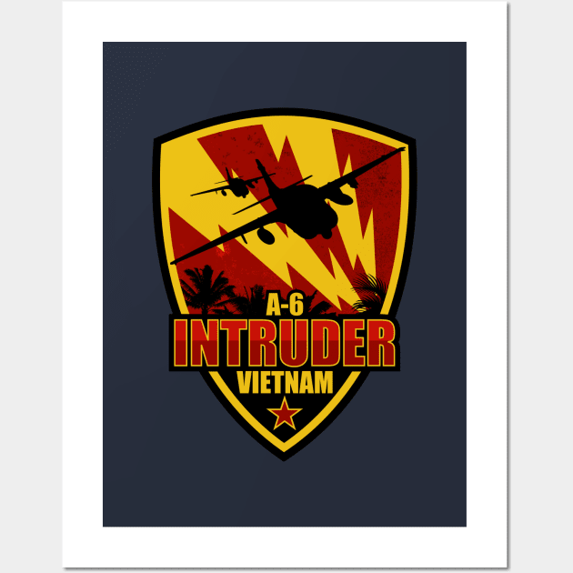 A-6 Intruder Vietnam Patch Wall Art by TCP